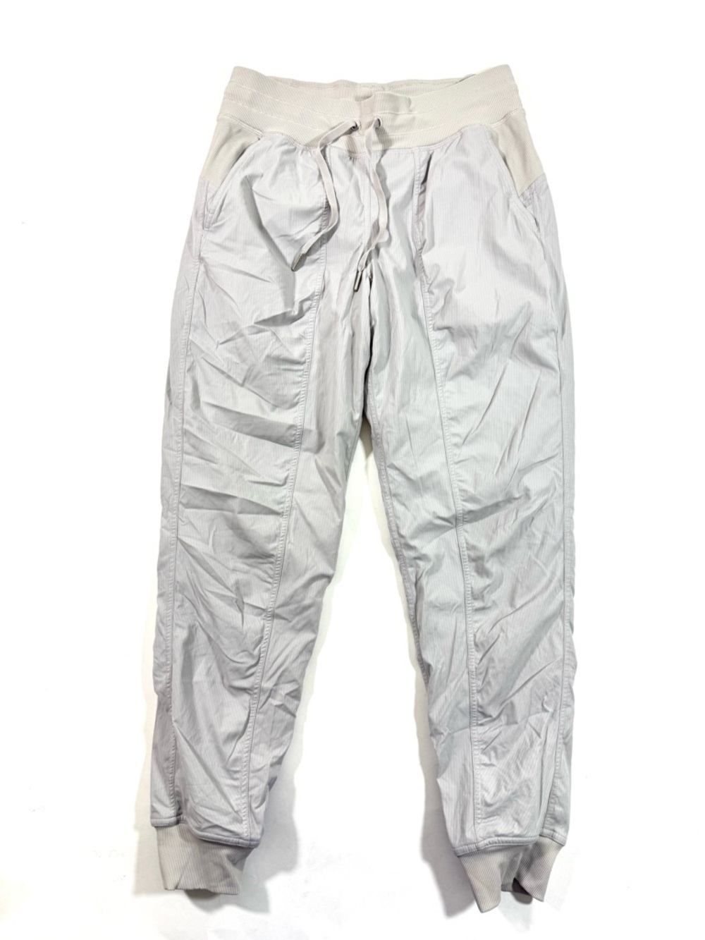Lululemon Dance Studio Mid Rise Lined Jogger Pants Chrome